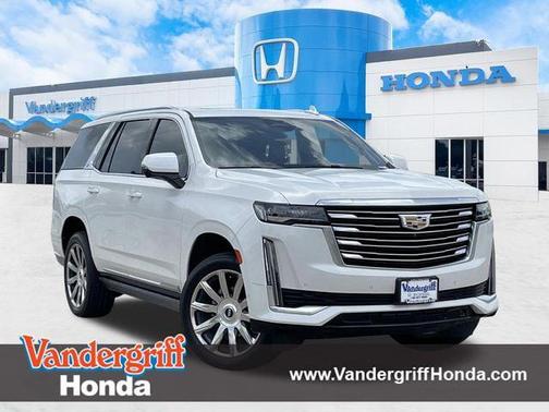 Crystal White Tricoat 2021 Cadillac Escalade Premium Luxury Platinum