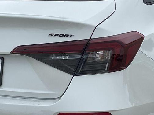 Platinum White Pearl 2025 Honda Civic Sport