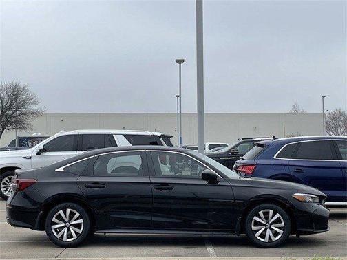 Crystal Black Pearl 2026 Honda Civic LX