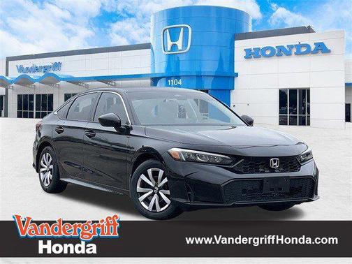 Crystal Black Pearl 2026 Honda Civic LX