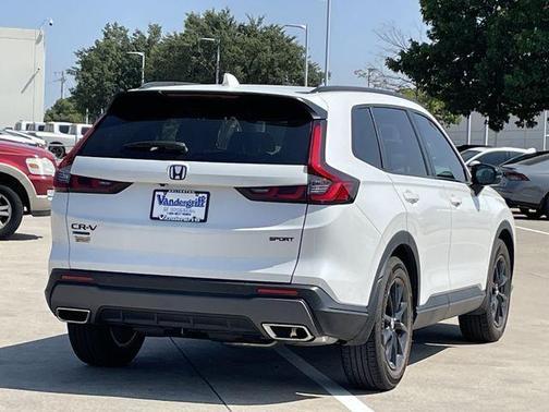 Platinum White Pearl 2026 Honda CR-V Hybrid Sport-L FWD