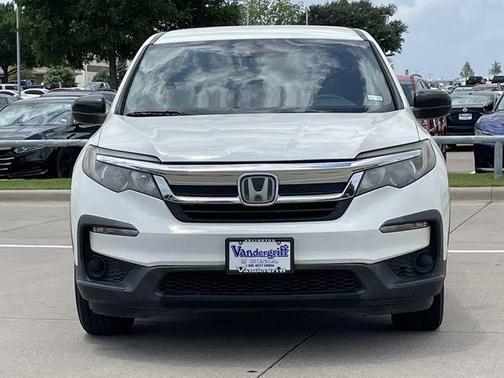 White Diamond Pearl 2019 Honda Pilot LX