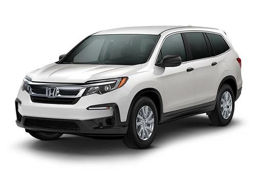 White Diamond Pearl 2019 Honda Pilot LX