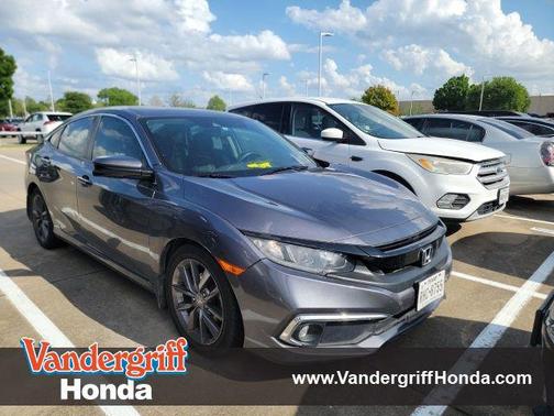 Modern Steel Metallic 2020 Honda Civic EX