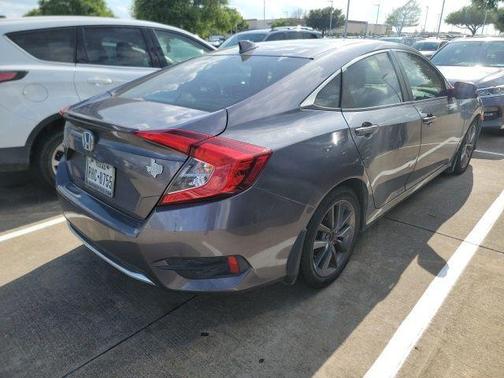 Modern Steel Metallic 2020 Honda Civic EX