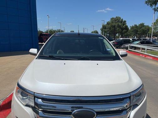White Platinum Tri-Coat Metallic 2013 Ford Edge Limited