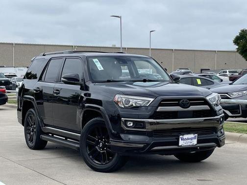 Midnight Black Metallic 2021 Toyota 4Runner Nightshade Special Edition