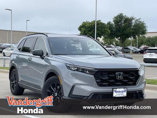 Gray 2025 Honda CR-V Hybrid Sport FWD