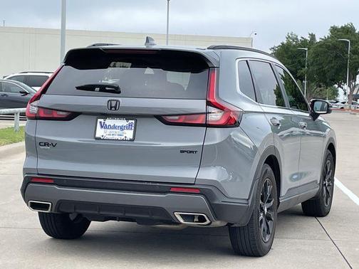 Gray 2025 Honda CR-V Hybrid Sport FWD