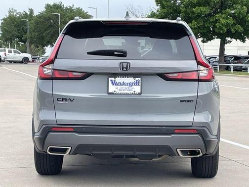 Gray 2025 Honda CR-V Hybrid Sport FWD
