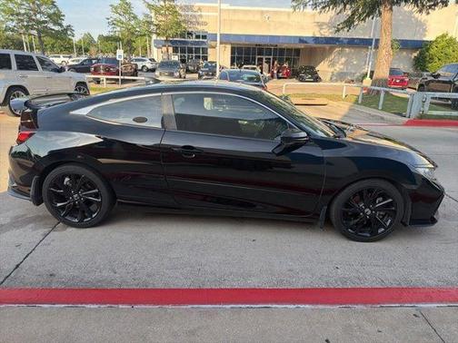 Crystal Black Pearl 2019 Honda Civic Si Base
