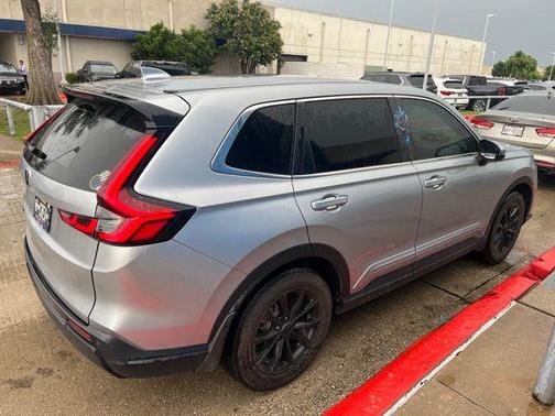 Solar Silver 2025 Honda CR-V EX-L AWD
