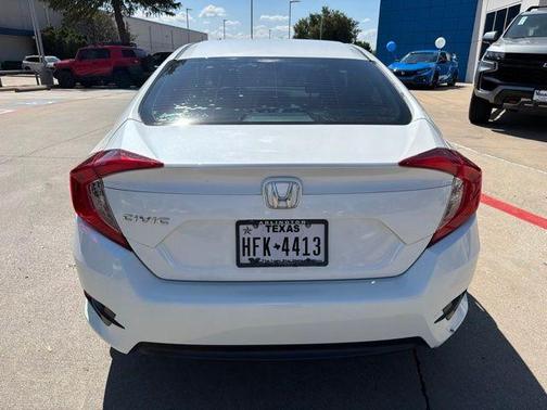 White 2016 Honda Civic EX
