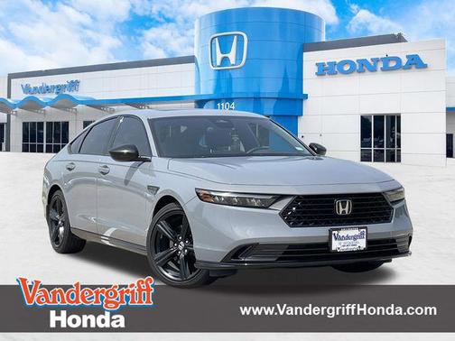 Urban Gray Pearl 2025 Honda Accord Hybrid Sport-L