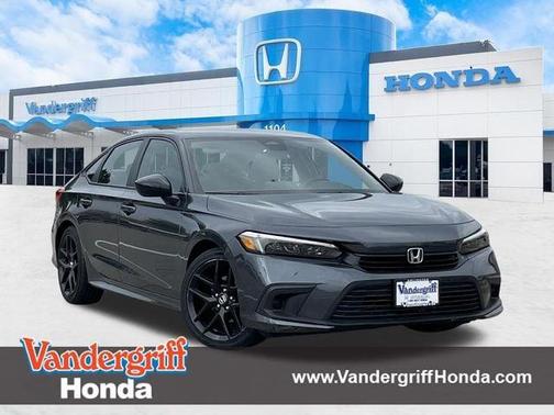 Crystal Black Pearl 2024 Honda Civic Sport