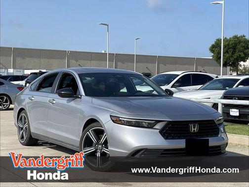 Lunar Silver 2023 Honda Accord Hybrid Sport