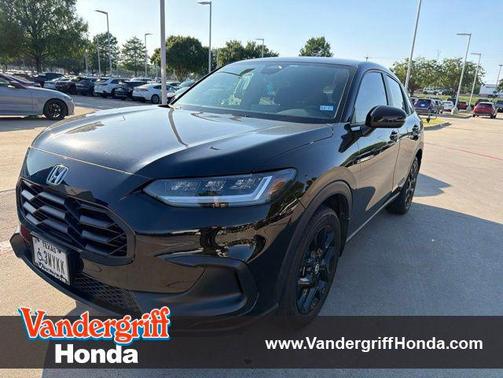 Crystal Black Pearl 2025 Honda HR-V 2WD Sport
