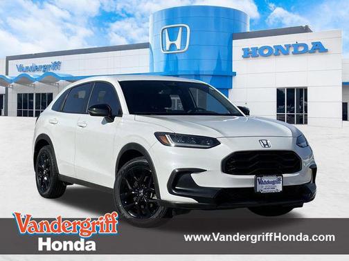 Platinum White Pearl 2024 Honda HR-V 2WD Sport
