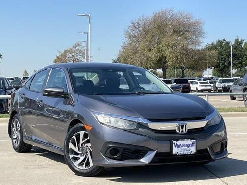 Modern Steel Metallic 2016 Honda Civic EX