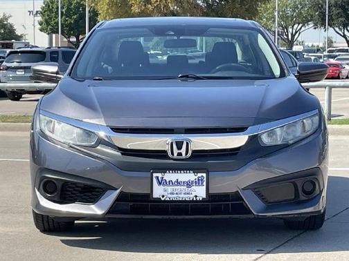 Modern Steel Metallic 2016 Honda Civic EX