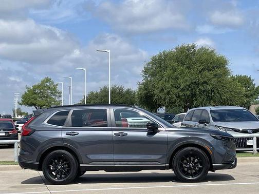 Meteorite Gray Metallic 2025 Honda CR-V Hybrid Sport FWD