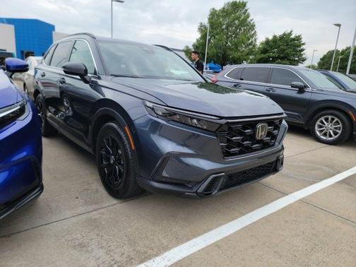 Meteorite Gray Metallic 2025 Honda CR-V Hybrid Sport FWD