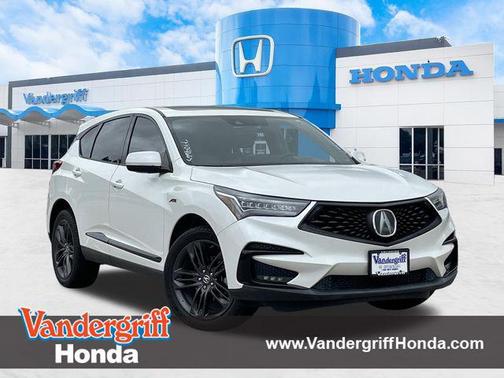 Platinum White Pearl 2020 Acura RDX A-Spec