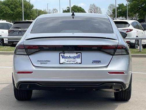 Solar Silver 2026 Honda Accord Hybrid Sport-L