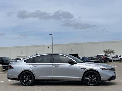 Solar Silver 2026 Honda Accord Hybrid Sport-L