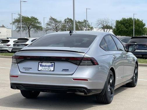 Solar Silver 2026 Honda Accord Hybrid Sport-L