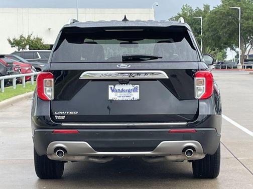Agate Black 2023 Ford Explorer Limited