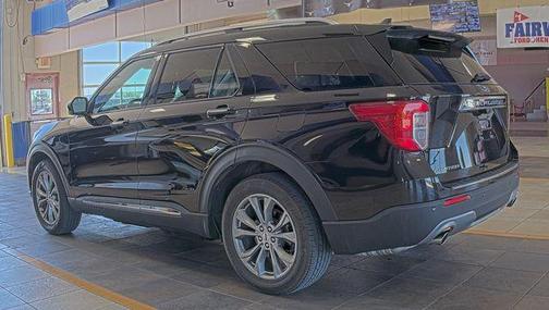 Agate Black 2023 Ford Explorer Limited