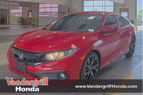Rallye Red 2021 Honda Civic Sport