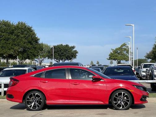 Rallye Red 2021 Honda Civic Sport