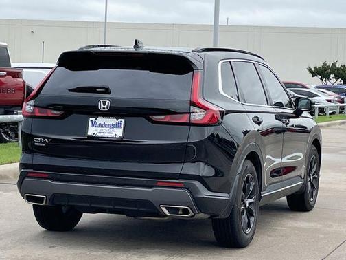 Crystal Black Pearl 2025 Honda CR-V Hybrid Sport FWD