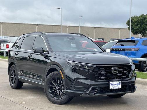 Crystal Black Pearl 2025 Honda CR-V Hybrid Sport FWD