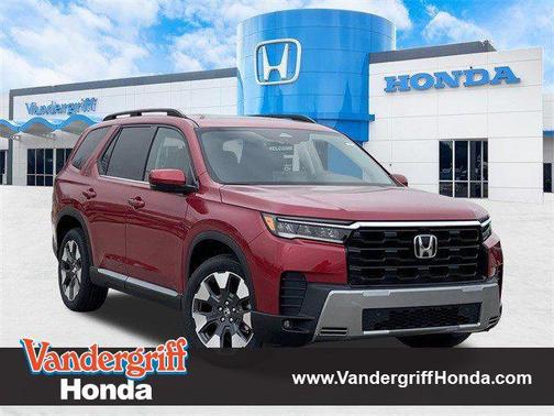 Radiant Red II 2026 Honda Pilot Elite