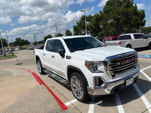 Summit White 2021 GMC Sierra 1500 SLT
