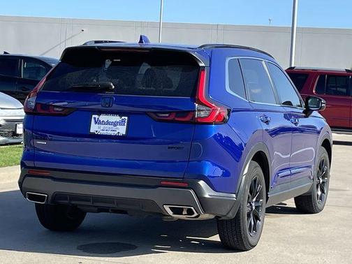 Blue 2023 Honda CR-V Hybrid Sport AWD