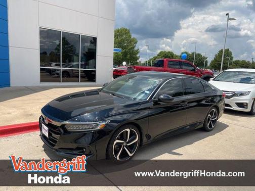 Crystal Black Pearl 2022 Honda Accord Sport 1.5T