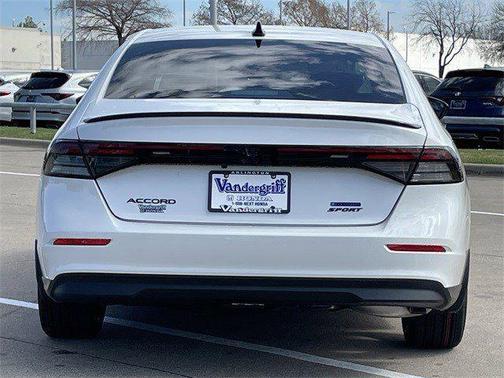 Platinum White Pearl 2026 Honda Accord Hybrid Sport