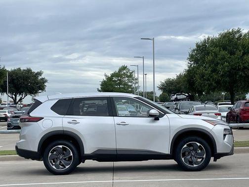 Brilliant Silver 2025 Nissan Rogue SV