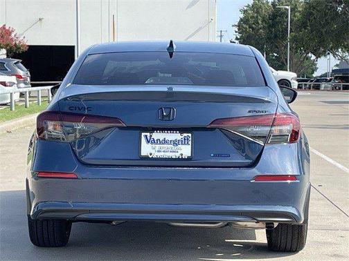 Blue Lagoon Pearl 2026 Honda Civic Hybrid Sport