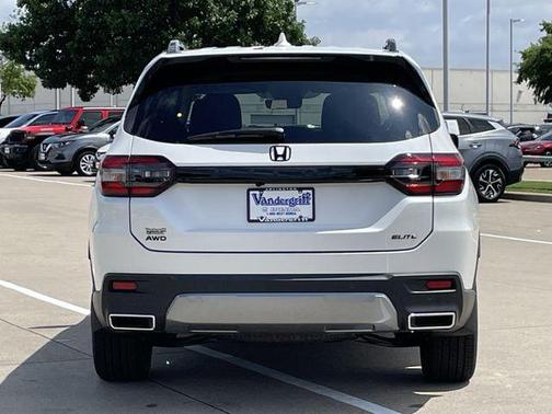 Platinum White Pearl 2026 Honda Pilot Elite