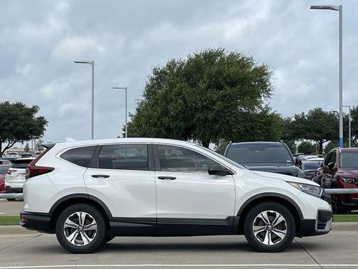 Platinum White Pearl 2021 Honda CR-V 2WD LX
