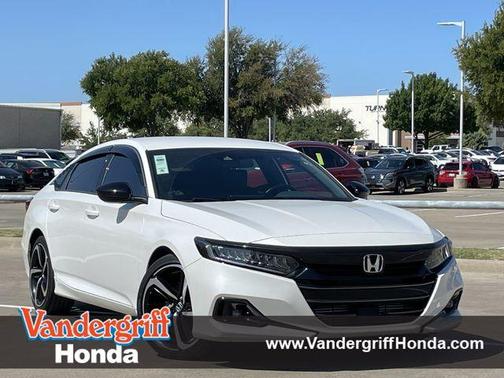 Platinum White Pearl 2022 Honda Accord Sport 1.5T