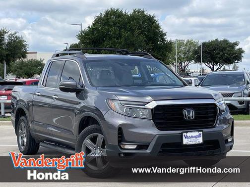Modern Steel Metallic 2023 Honda Ridgeline RTL-E