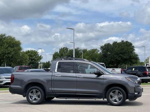 Modern Steel Metallic 2023 Honda Ridgeline RTL-E