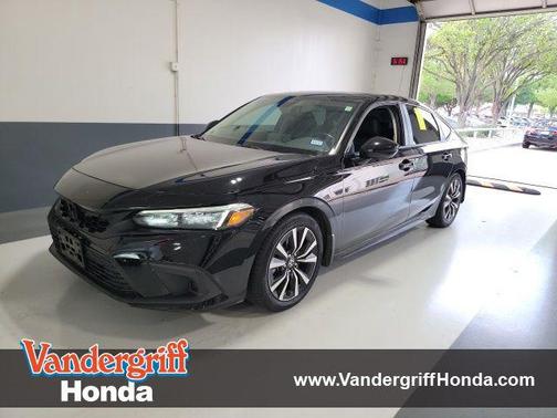 Crystal Black Pearl 2024 Honda Civic EX-L