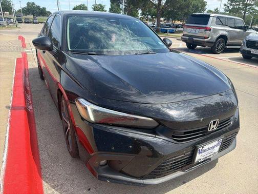 Crystal Black Pearl 2023 Honda Civic Touring